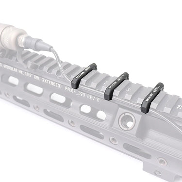 WireLock™ Rail Cable Guides – 3-Pack M-LOK/Picatinny Wire Management System
